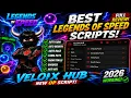 BEST Legends of Speed Script VELOIX HUB Full Review 2026 Working