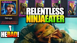 RELENTLESS NINJAEATER ONE TEAM FOR ALL UNKILLABLE CLAN BOSS NINJA GUIDE THE BATEATER RAID