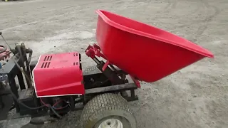 MOTORIZED WHEEL BARROW HYDRAULIC DUMP For Sale
