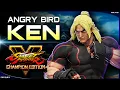 Angry Bird (Ken) ➤ Street Fighter V Champion Edition • SFV CE