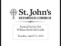 Keith McCombs Funeral Service