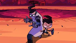 a cosmic chase the robo ruckus invader zim enter the florpus upscaled sdr