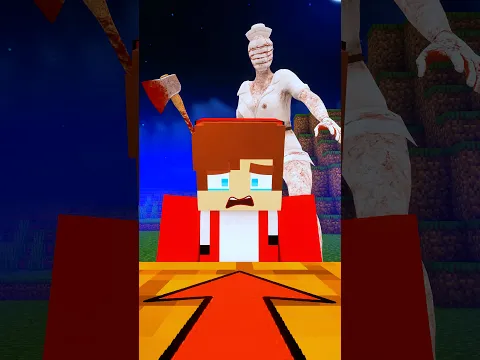 Save JJ From The Nurse 💀 #minecraft