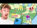 Letting Google Maps DECIDE What I Eat For 24 HOURS