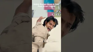Hrithik Roshan Saves A Child From Krrish 3 Movie Please Subscribe Our Channel Tazeemkhaneditz 