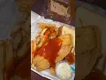 Lagu JJ’s 🐟🔥 #chicago #fish #chicken #mildsauce #food #footballsunday #beardown #abitewithjudi 🐻 💙🧡