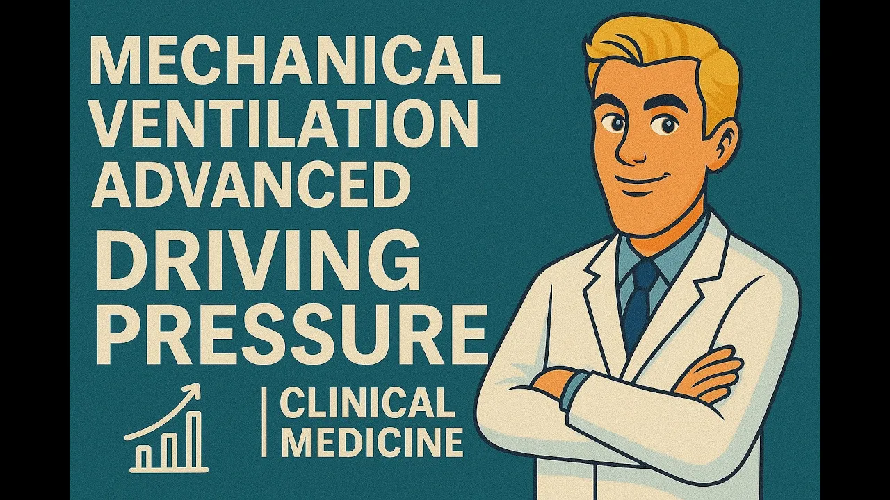 Mechanical Ventilation Advanced - Driving Pressure (DP) | Clinical Medicine