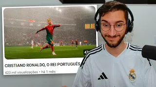 CRISTIANO RONALDO, O REI PORTUGUÊS👑