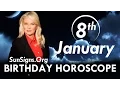 January 8 Zodiac Horoscope Birt ay Personality - Capricorn