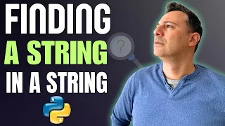 3 11 Python FIND REPLACE Commands Finding a String in a String Python Course for Beginners