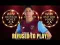 WEST HAM PLAYERS WANT OUT NUNO S SQUAD NIGHTMARE MOEW TRANSFERS NEEDED