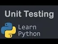 Unit Tests Python Programming Tutorial