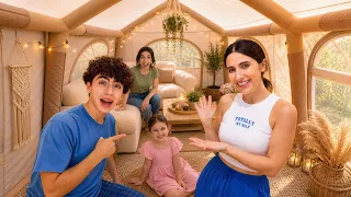 قضينا يوم كامل ب خيمتنا الجديدة 🏕️ (7 اشخاص)