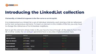 Linked List Java CodeGym University Course