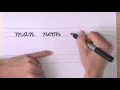 How To Write in Cursive Lesson 9 A complete Course FREE Worksheets