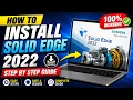 How to install Solid Edge 2022