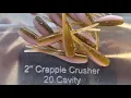 New Mold 2 inch Crappie Crusher by Epic Bait Molds Great bait for crappie fishing