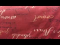 Waverly Inspirations Script On RED 54 Wide Fabric