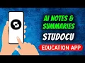 How To Install Studocu Ai Notes Summaries App