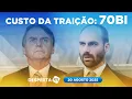 Download Lagu DESPERTA ICL - 20/08/25 - BOLSONARO E FILHO JÁ CAUSARAM UM PREJUÍZO DE R$70BI AO BRASIL