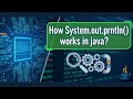 System out println kese work karta hai JAVA me Hindi How System out print works in java