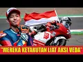 Lagu Veda Ega Pratama Bukan Manusia❗ Aksi Gila di Tengah Badai yang Membuat Rider Eropa Gemetar