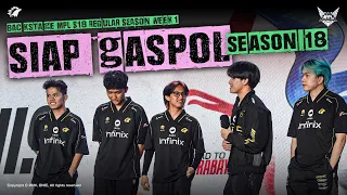 FORMULIR JADI SONIC ADA DI BIO - BACKSTAGE ONIC MPL ID WEEK 1
