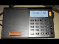 Using the X ATA D808 Tuning around 40 meter ham band and using SSB and Fine Tuning example
