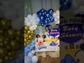 Mikey Mouse Babyshower Decoracion
