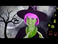 Five Little Witches | Kids Halloween Action Song
