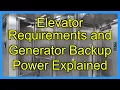 Elevator Requirements and Generator Backup Power Explained