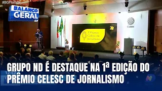 Prêmio Celesc de Jornalismo reconhece Grupo ND em duas categorias