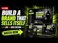Ultimate Branding Course for Beginners LIVE Build a Profitable Brand in 2026