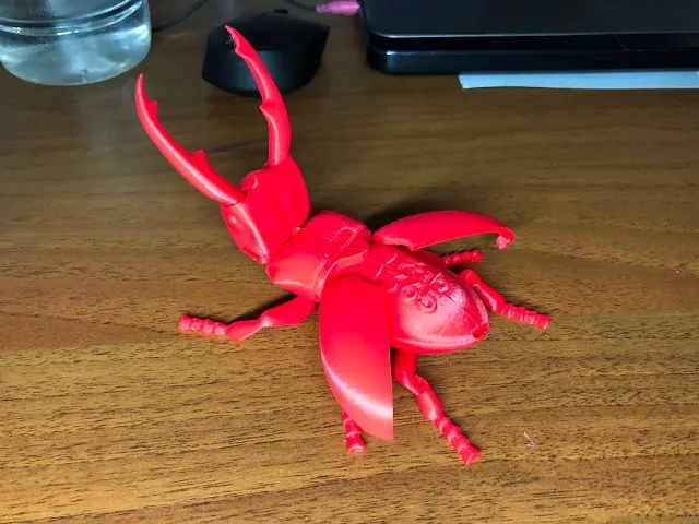 Foldable Stag Beetle - Flexi video thumbnail