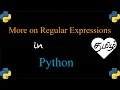 18 More on Regular Expressions in Python In Tamil