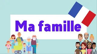 ma famille french vocabulary