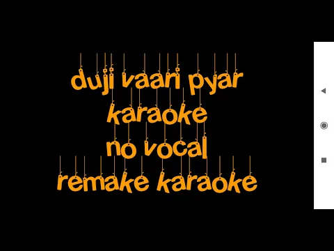 Download MP3 duji vari pyar sunanda sharma karaoke