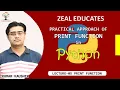 print function in Python Python Tutorial in Hindi for beginners Zeal Educates