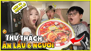 Bé Mon & Joi Mukbang " Lẩu 6 Người " Cùng Bon Chuppy Lúc 3h Đêm