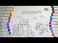 Minecraft Colouring Pages Minecraft cool FantasycolouringTV