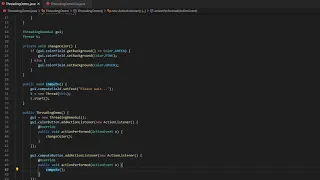 Java Swing Threading Basics