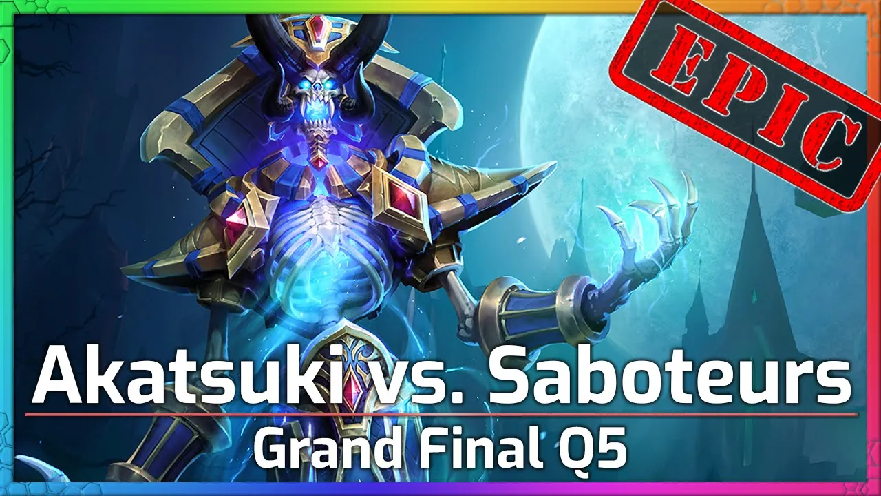 Akatsuki vs. Saboteurs- Grand Final Q5 - Heroes of the Storm