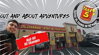 Quick Easy Oil Change Take 5 Review
