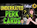 Better Than You Think Most Underused Perk Cards in Fallout 76 Hidden OP Perks Worth Using