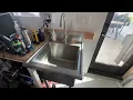 See the installed Trinity Utility Sink