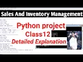 IP-CS Python Project Class 12 Computer Science Project IP-CS Project Class XII