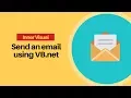 Send an email using vb net VS 2017