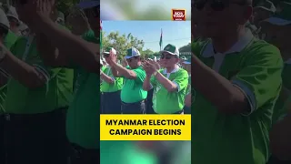 Myanmar Kicks Off Contentious Election Campaign 