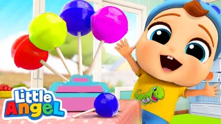 Lollipop Song Little Angel Kids Songs Nursery Rhymes 