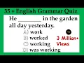 35 English Grammar Quiz All 12 Tenses Mixed test Test your English No 1 Quality English